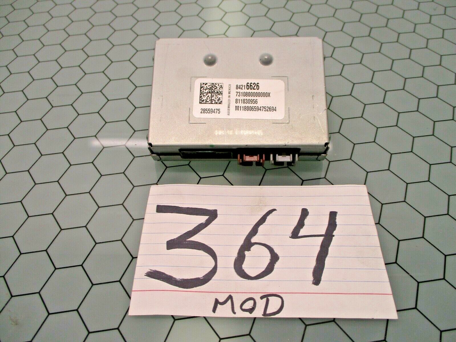 2018 Chevrolet Malibu 1.5L Dypass Control Module Computer #364-MOD