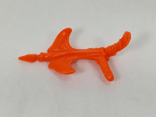 Vintage TMNT Turtle RAY FILLET Orange Gun Weapon Accessory Playmates 1990