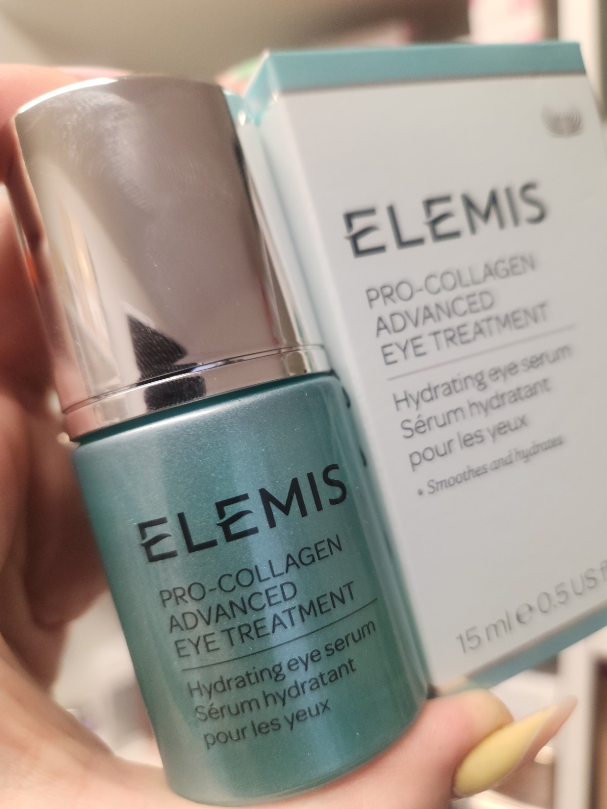 ELEMIS PRO COLLAGEN ADVANCED EYE TREATMENT & HYDRATING EYE SERUM 15ML GENUINE