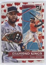 2022 Panini Donruss Diamond Kings America 10/50 Cedric Mullins #5 uk2