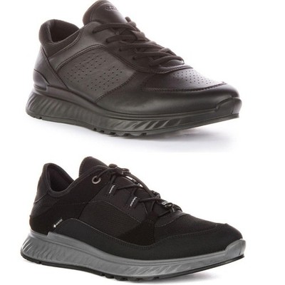 Ecco Exostride Wasserdichte Outdoor Herren Trainer In Schwarz EU 41-46