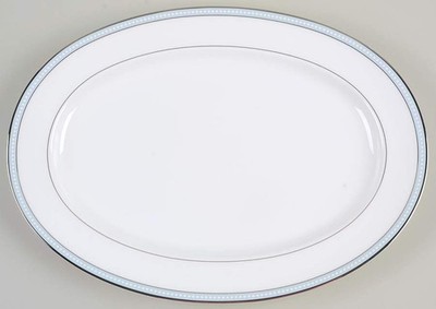 Nikko Topaz Pearl Oval Serving Platter 8656229
