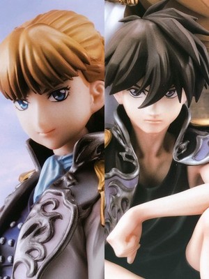 Gundam W Heero Yui & Relena Peacecraft 30th Figure Repaint Resale
