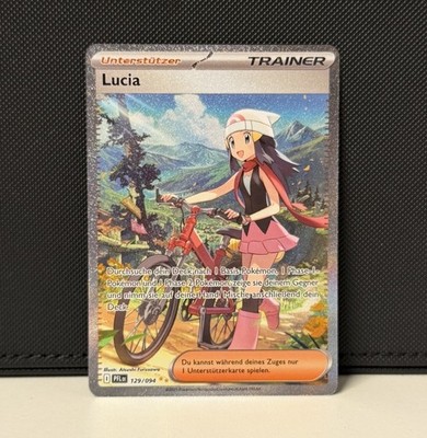 Lucia / Dawn 129/094 Fatale Flammen SIR Trainer Holo DE NM/Mint - Pokemon