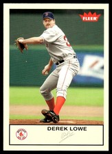 Derek Lowe 2005 Fleer Tradition #258 Red Sox MLB READ FREE SHIPPING AutographDen