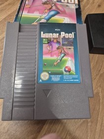 Lunar Pool - Nintendo NES - Boxed And Tested PAL A UKV