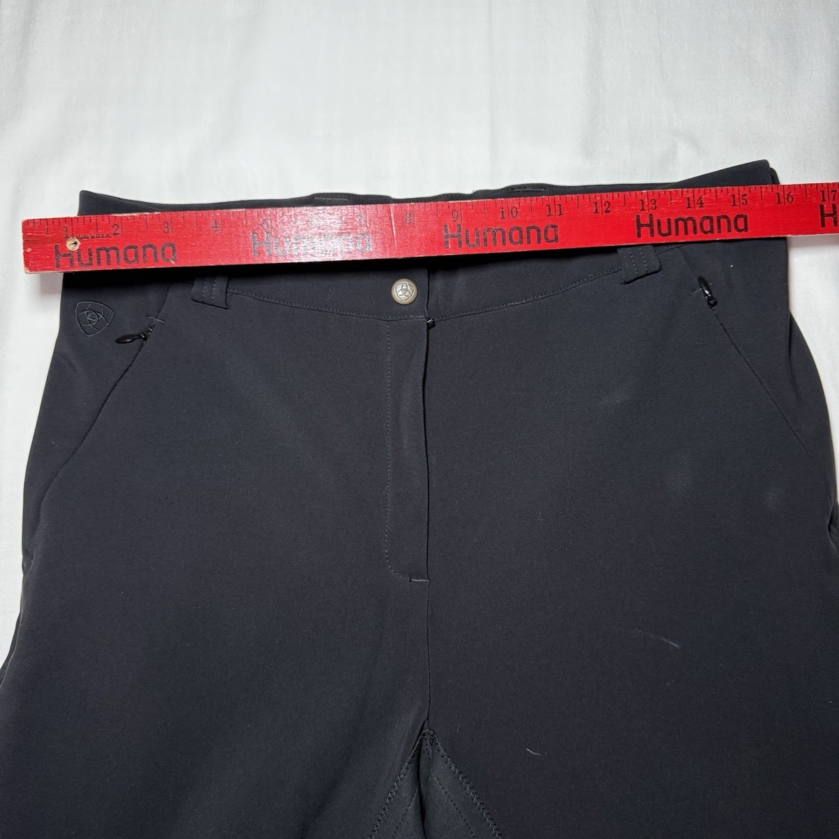 Pantalon d'équitation chauffant femme Heated Sierra noir Equithème | OHLALA