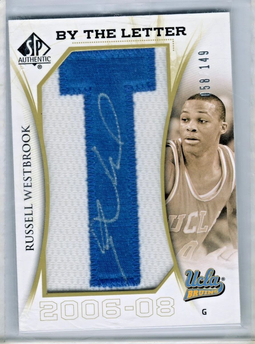 Russell Westbrook Basketball Original Autographed Sports Trading
