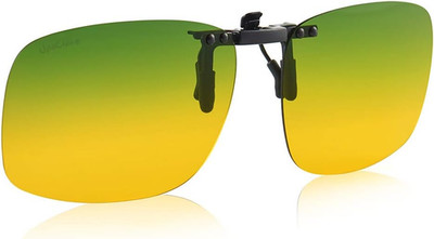 Night Driving Glasses Clip-On, Polarized Glare Reduce, High Definition Vision