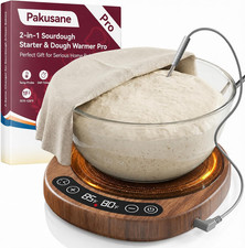 Sourkeeper, Larger 2-In-1 Sourdough Starter Warmer Pro - 2026 Upgrade Larger Hea