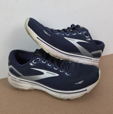 Brooks Ghost 15 Peacoat Salt Running Shoes 1203801D450 Womens Size 7.5 D