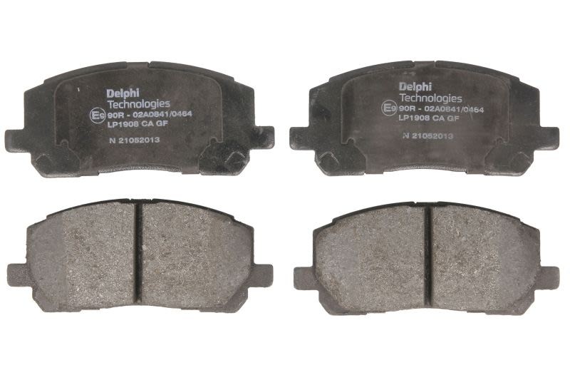 Plaquettes de frein DELPHI LP1908 anti-bruit pour RX 3.0 1998-2003