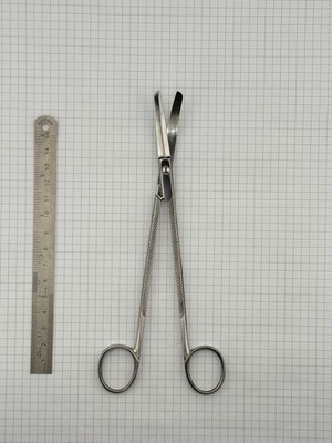 KARL STORZ 752500 GOOD Tonsillenschere, gebogen, stumpf/stumpf, 195 mm HNO MKG