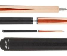 Action ACTBJW Billiards Pool Jump/Break Stick Cue Birdseye Maple Phenolic Tip