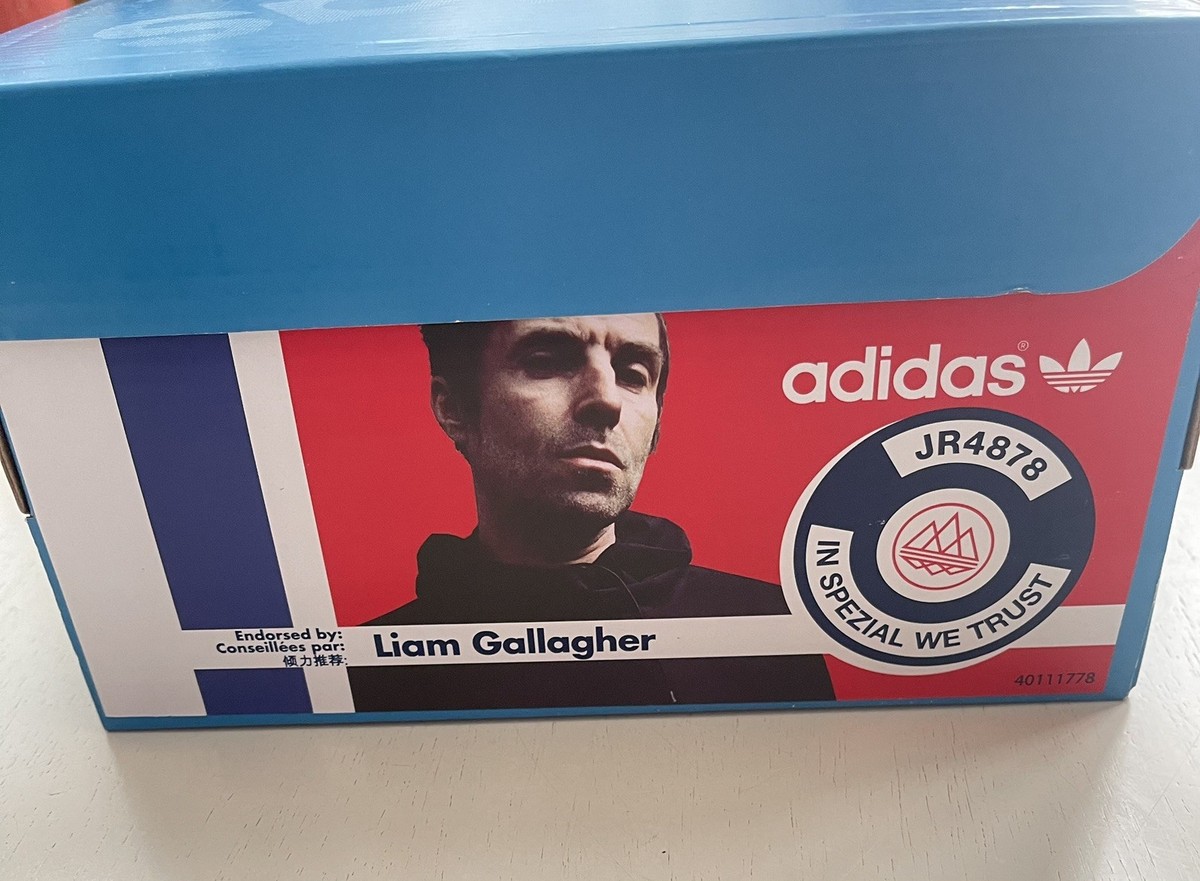 【新品未使用】Oasis VIP BOX ロンドン 9/28 adidas Liam Gallagher Oasis Adidas Originals Achille Spezial Stone Khaki
