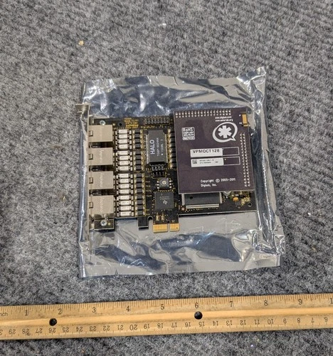 Digium TE420 Quad T1/E1 Card w/ VPMOCT128 Echo Cancellation Module