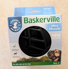 Baskerville Ultra Muzzle for Dogs Size 2 Black