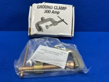 Ground Clamp 300 Amp 19N770 Gold Brass