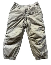USGI WILD THINGS Gen III Extreme Cold Weather Trousers LRG PRIMALOFT Pants Gray