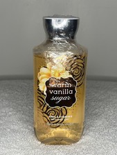 NEW Bath Body Works Warm Vanilla Sugar Shower Gel Wash 10 Fl Oz Shea Vitamin E