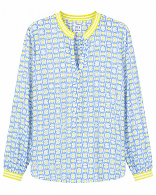 Damenbluse von Emily van den Bergh Größe 42/44 Baumwolle 
