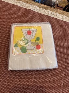 Vintage Ambassador Cocktail Napkins In Original Wrapping