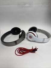 Lot Of 2 Beats by Dr. Dre Studio 2.0 Wired Headphones Over-Ear B0500 Works  