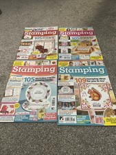 Creative Stamping Arts  Crafts Magazines lot of 4 issues 61 59 60 73