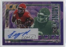 2023 Leaf Metal So Money! Purple Wave 1/5 Kenny McIntosh #SM-KMI Auto nd3