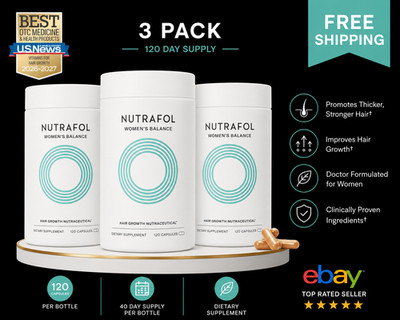 Pack of 3 Women s Hair Growth Supplement 360 Caps   USA Seller Fast Shipping