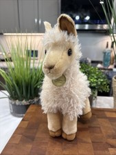 Aurora World Miyoni 12" Llama Cream Colored Realistic Plush Stuffed Alpaca 2018