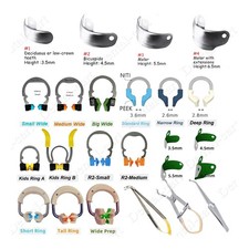 Dental Fit Garrison Palodent System Matrix Bands Ring Sectional Matrice Clamp