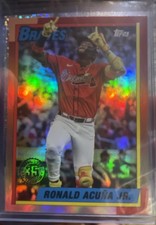 2025 Topps Update Series - 1990 Topps Baseball Ronald Acuña Jr. #U90-22
