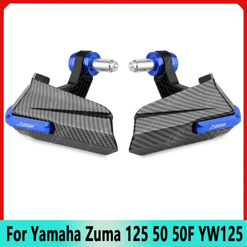 Handguard Grips Handle Shield Windshield For Yamaha Zuma 125 50 50F YW125 New Foto 2 de 4
