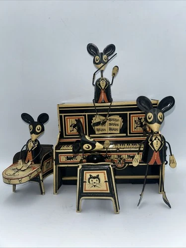 MTB- Vintage 1930’s MARX MERRY MAKERS BAND TIN WIND UP- Does Wind, No Box