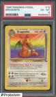 1999 Pokemon Fossil #19 Dragonite PSA 6 EX-MT