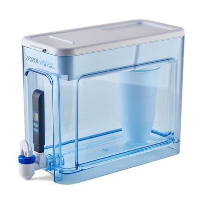 ZeroWater 32-Cup Ready-Read 5-Stage Water Filter Dispenser with Instant Read... 