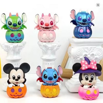 MINISO Blind Box   Mickey Mouse & Friends Pumpkin Serie | Stitch Halloween Figur