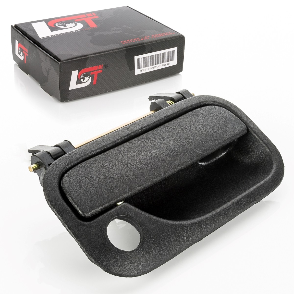 Door Handle Front Right Outside Black for Vauxhall Corsa Van Mk I (B) Vectra B