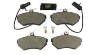 Vorderachse Hart 248 894 Bremsbelagsatz, Scheibenbremse FüR Audi,Seat,Vw