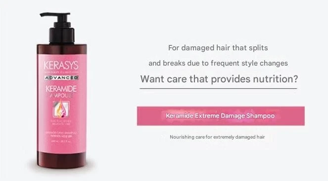 KERASYS Keramide Extreme Damage Clinic Shampoo 600ml Hair Care Shampoo K-Beauty - Image 4 of 4