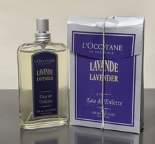 L'Occitane LAVANDE Lavender Eau de Toilette Perfume Spray RARE 3.4oz 100ml BOXED