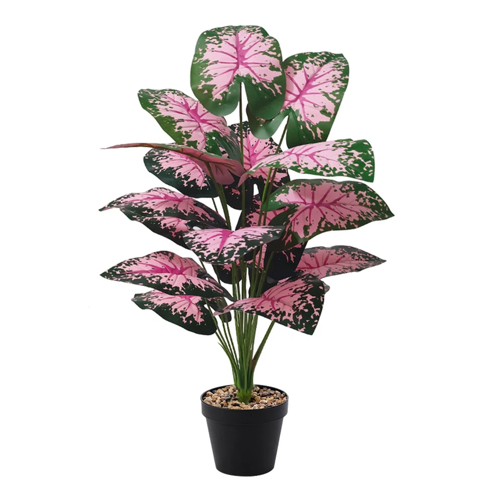 Large Artificial Palm Tree in Pot Fake Plant Outdoor Garden Home Office Decors - Image 2 of 4