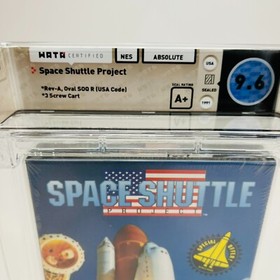 Space Shuttle Project - Nintendo NES, 1991 BRAND NEW Sealed Highest WATA 9.6 A+