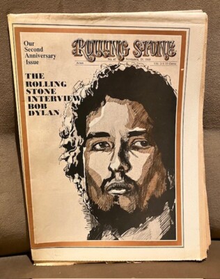ROLLING STONE Magazine No. 47 / 11/29/69 - BOB DYLAN feature MUDDY WATERS WARHOL