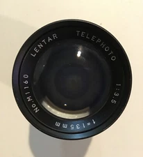 Lentar Telephoto 1:3.5 f=135mm Lens No M1160. *Free Shipping