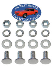 Gm Camaro Firebird Gto 442 Chevelle Cutlass Skylark Gsx 442 Bumper Bolts 4pc Mg Gm Camaro Firebird Gto 442 Chevelle Cutlass Skylark Gsx 442 Bumper Bolts 4pc Mg