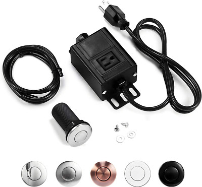 Garbage Disposal Air Switch Kit, Sink Top Waste Disposer On/Off Switch