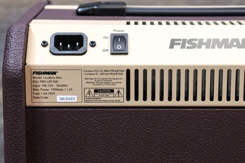 Fishman Loudbox Mini w/Bluetooth 60W 6.5" Driver Acoustic Guitar Combo Amplifier - Picture 7 of 12