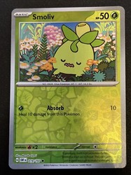 Smoliv 019/197 Obsidian Flames Reverse Holo Common